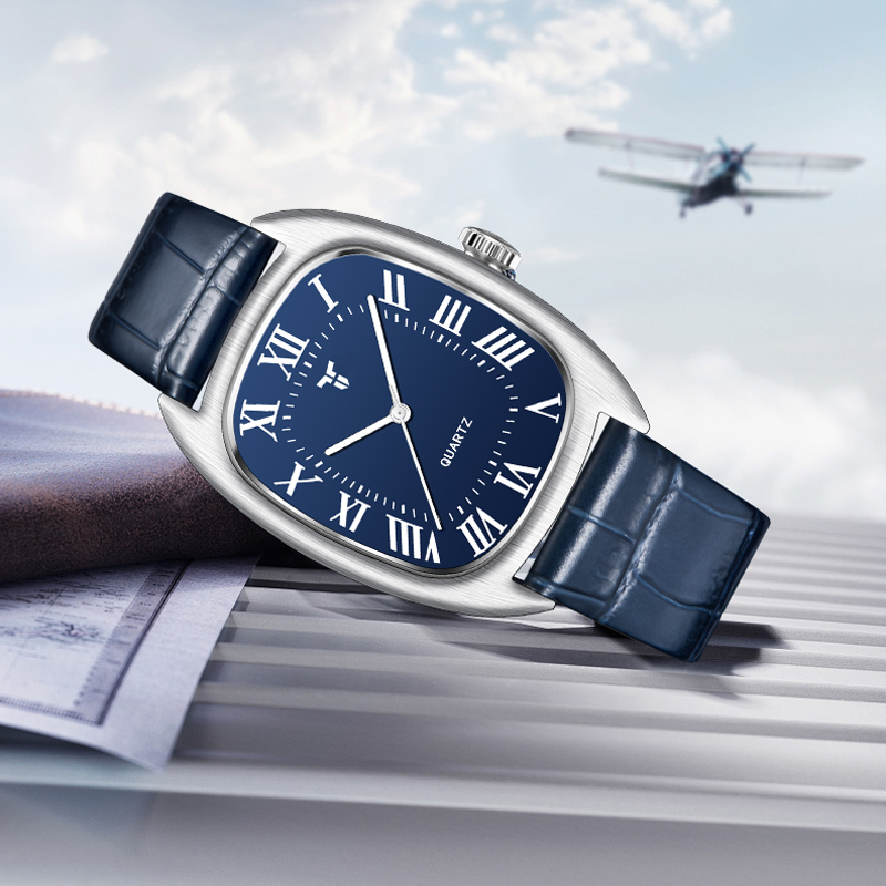 Leather Watch Band Men - TYBERLEY 2026 Nowe męskie zegarki, luksusowy