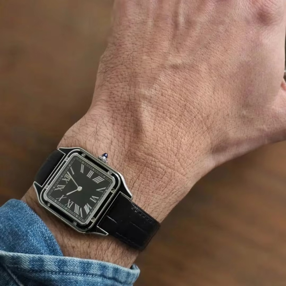 Cartier Watch Santos - 15,5 mm, 17,5 mm, 19 mm