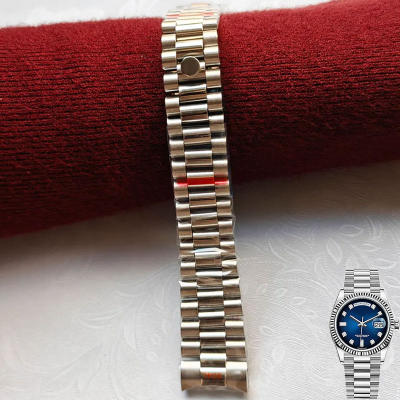 Rolex Watch Datejust - Pasek 20mm 904L Solid do zegarków