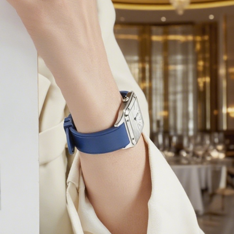 Męski Szybkozłączny Gumowy Pas – Cartier Watch Santos recenzja i cena