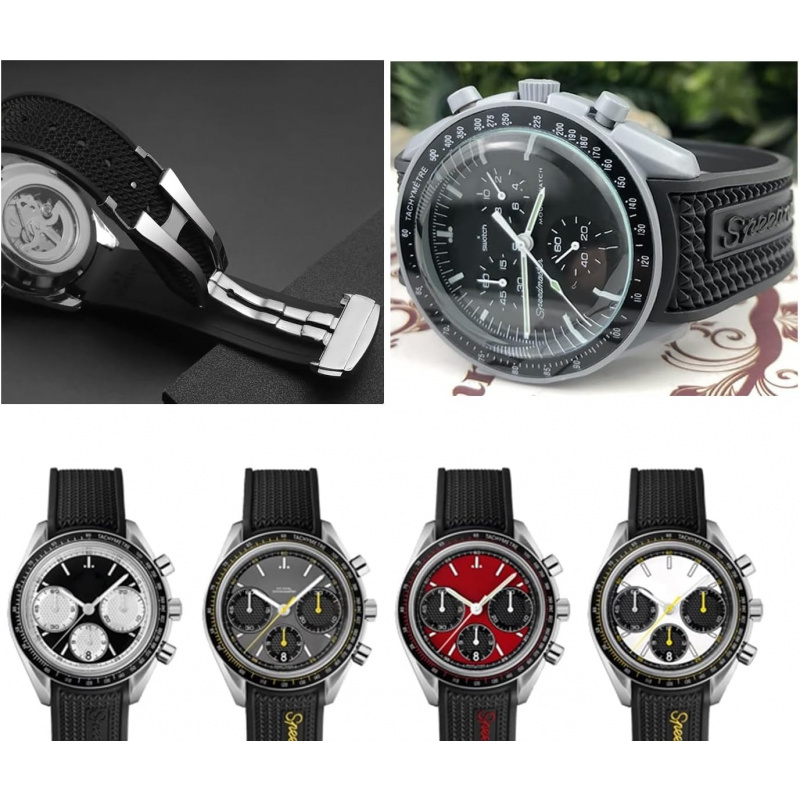 Gumowy silikonowy pasek do zeg – Omega Watch Speedmaster recenzja i cena