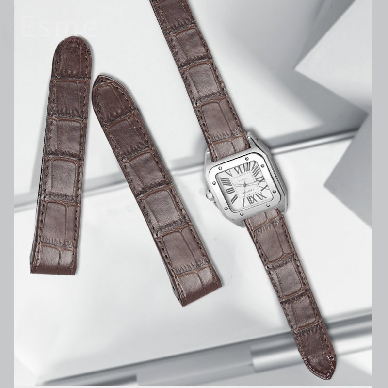 Pasek do zegarka ze skóry bydl – Cartier Watch Santos recenzja i cena