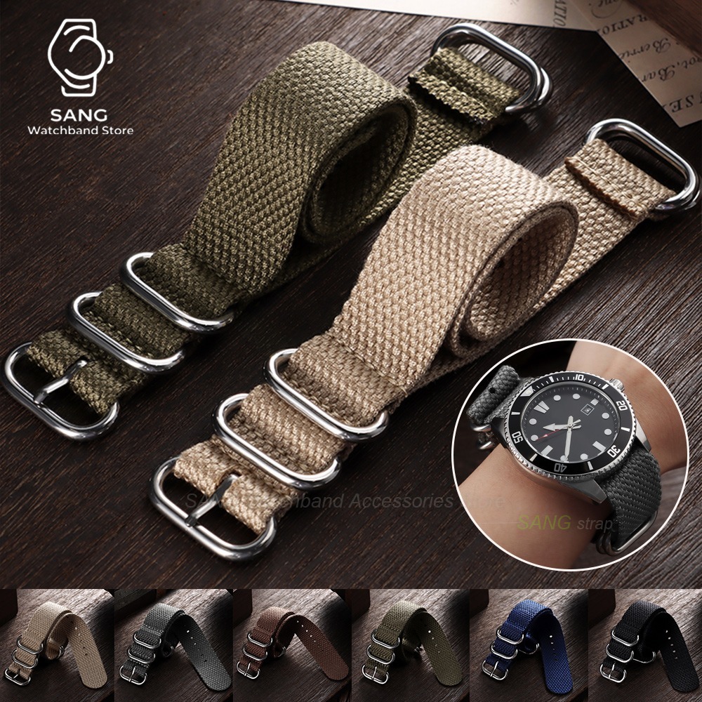 20 mm, 22 mm – paski do zegark – Perlon Strap Woven recenzja i cena